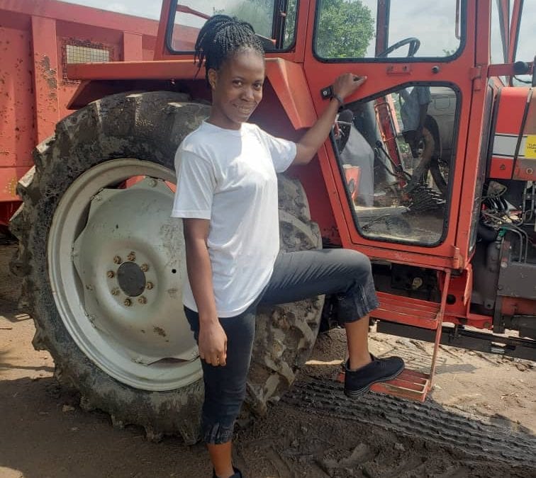 WORK DIARY OF LADY TRACTOR OPERATOR – ATU, JOSEPHINE OYINTEKO (20TH – 25TH JULY 2020)